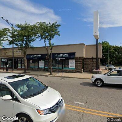 Thumbnail image of the front of a dentist office practice with the name Higgins Family Dental which is located in Chicago, IL