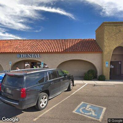 Thumbnail image of the front of a dentist office practice with the name AZ Dental Care which is located in Sun City, AZ