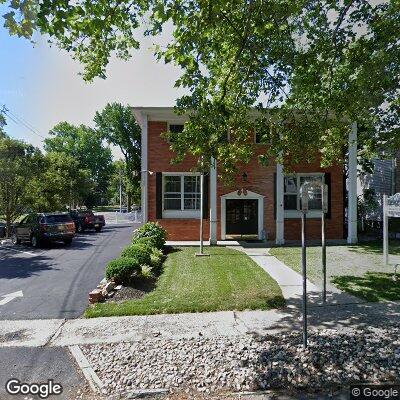 Thumbnail image of the front of a dentist office practice with the name Metuchen Dental Center which is located in Metuchen, NJ