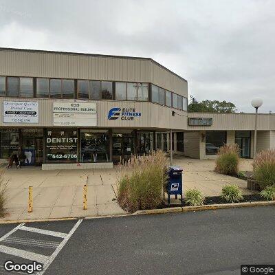 Thumbnail image of the front of a dentist office practice with the name Evenly Orthodontics which is located in Oceanport, NJ