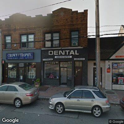 Thumbnail image of the front of a dentist office practice with the name Dental Associates which is located in New Hyde Park, NY