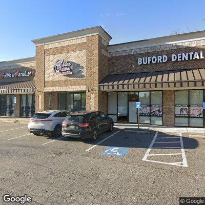 Thumbnail image of the front of a dentist office practice with the name Buford Dental which is located in Buford, GA