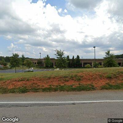 Thumbnail image of the front of a dentist office practice with the name Lindsey Orthodontics which is located in Locust Grove, GA