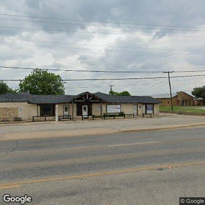 Thumbnail image of the front of a dentist office practice with the name Breckenridge Smile Center which is located in Breckenridge, TX