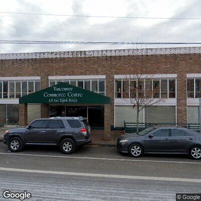 Thumbnail image of the front of a dentist office practice with the name Patterson Dental which is located in Vancouver, WA