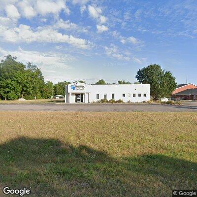 Thumbnail image of the front of a dentist office practice with the name Affordable Dentures & Implants which is located in Fayetteville, NC