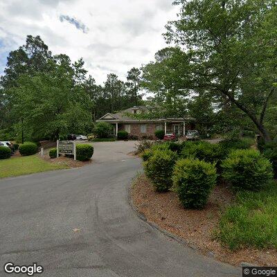 Thumbnail image of the front of a dentist office practice with the name Pinehurst Dentistry which is located in Pinehurst, NC