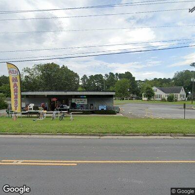 Thumbnail image of the front of a dentist office practice with the name Roseboro Family Dentistry which is located in Roseboro, NC