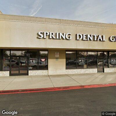 Thumbnail image of the front of a dentist office practice with the name Spring Dental Group which is located in Long Beach, CA