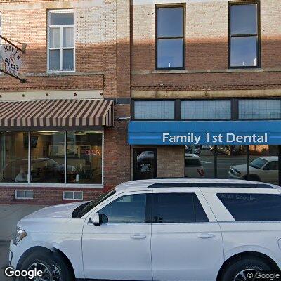 Thumbnail image of the front of a dentist office practice with the name Family 1st Dental Of Le Mars which is located in Le Mars, IA