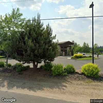 Thumbnail image of the front of a dentist office practice with the name Dr. Greg Miller Dentistry which is located in Deer Park, WA