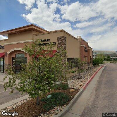 Thumbnail image of the front of a dentist office practice with the name Bailey Orthodontics which is located in Colorado Springs, CO