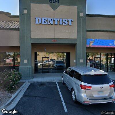 Thumbnail image of the front of a dentist office practice with the name Harmony Dental which is located in Gilbert, AZ