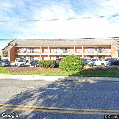 Thumbnail image of the front of a dentist office practice with the name Drs. Shelton and Gibbons which is located in Towson, MD