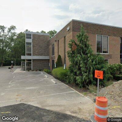 Thumbnail image of the front of a dentist office practice with the name Hinkle Dental Arts which is located in Dublin, OH