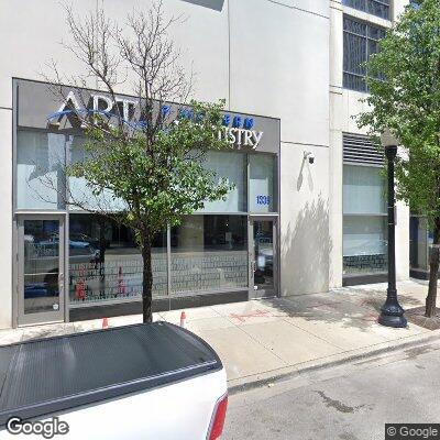 Thumbnail image of the front of a dentist office practice with the name Art of Modern Dentistry which is located in Chicago, IL