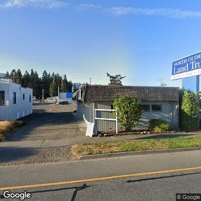 Thumbnail image of the front of a dentist office practice with the name Denture Clinic which is located in Port Angeles, WA