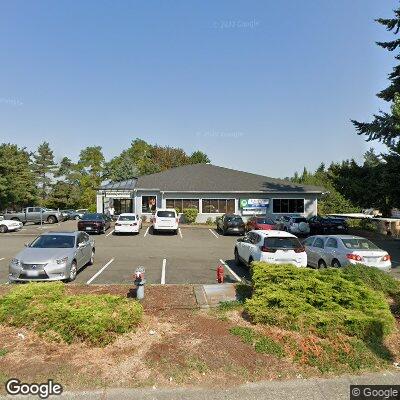 Thumbnail image of the front of a dentist office practice with the name Kent Hill Dental Center which is located in Kent, WA