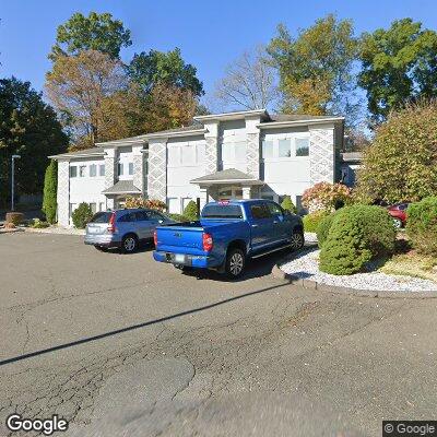 Thumbnail image of the front of a dentist office practice with the name Rausch Family Dental which is located in Waterbury, CT