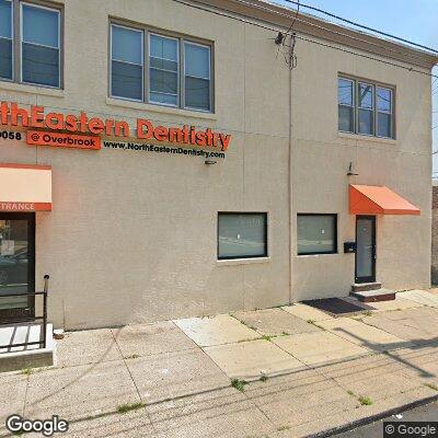 Thumbnail image of the front of a dentist office practice with the name Northeastern Dentistry @ Overbrook which is located in Philadelphia, PA