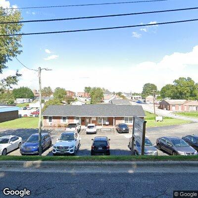 Thumbnail image of the front of a dentist office practice with the name Marion Family Dental which is located in Marion, NC