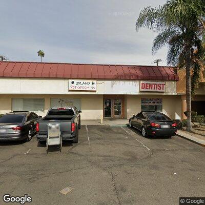 Thumbnail image of the front of a dentist office practice with the name Dental Clinic which is located in Upland, CA