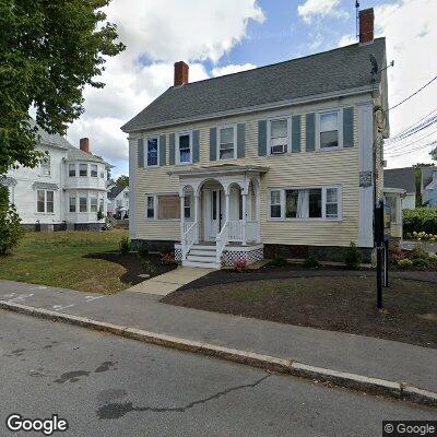 Thumbnail image of the front of a dentist office practice with the name Taunton Dental Center which is located in Taunton, MA