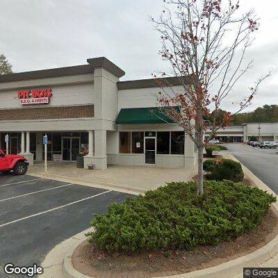 Thumbnail image of the front of a dentist office practice with the name Stockbridge Dentures and Implants which is located in Stockbridge, GA