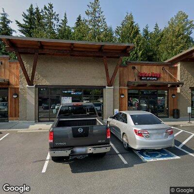 Thumbnail image of the front of a dentist office practice with the name Redmond Ridge Orthodontics which is located in Redmond, WA