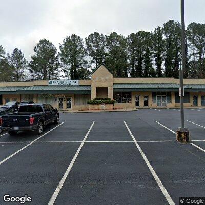 Thumbnail image of the front of a dentist office practice with the name Burlin Dental Assoc which is located in Stone Mountain, GA