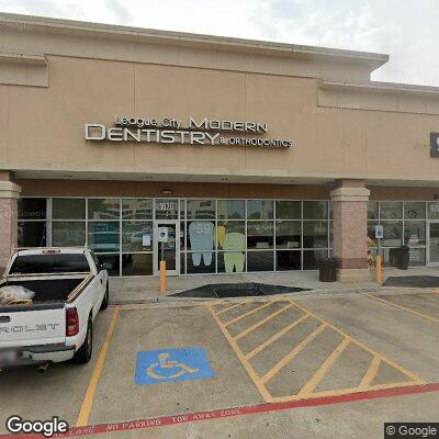 Thumbnail image of the front of a dentist office practice with the name League City Endodontics which is located in Dickinson, TX