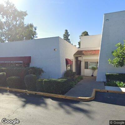 Thumbnail image of the front of a dentist office practice with the name Blue Brush Dental which is located in Irvine, CA