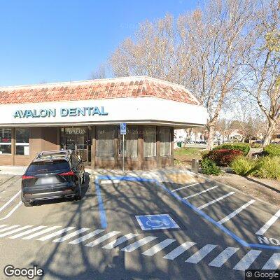 Thumbnail image of the front of a dentist office practice with the name Avalon Dental which is located in San Ramon, CA