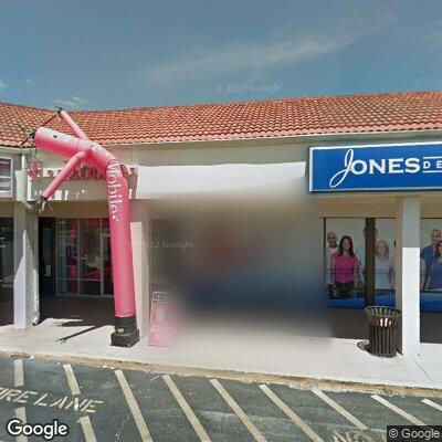 Thumbnail image of the front of a dentist office practice with the name Jones Dentistry which is located in Fruitland Park, FL