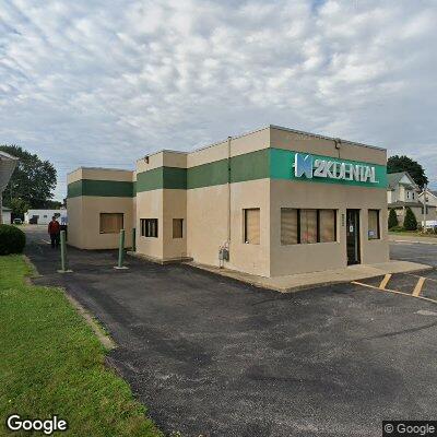 Thumbnail image of the front of a dentist office practice with the name 2K Dental which is located in Akron, OH