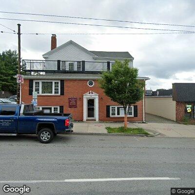 Thumbnail image of the front of a dentist office practice with the name Varinos Dental Associates which is located in Watertown, MA